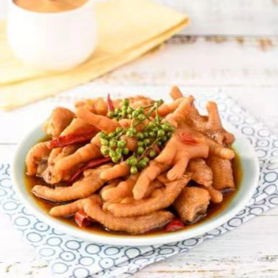 青岛特产腊杆子新鲜椒麻鸡爪口味开袋即食追剧下酒解馋鸡脚零食