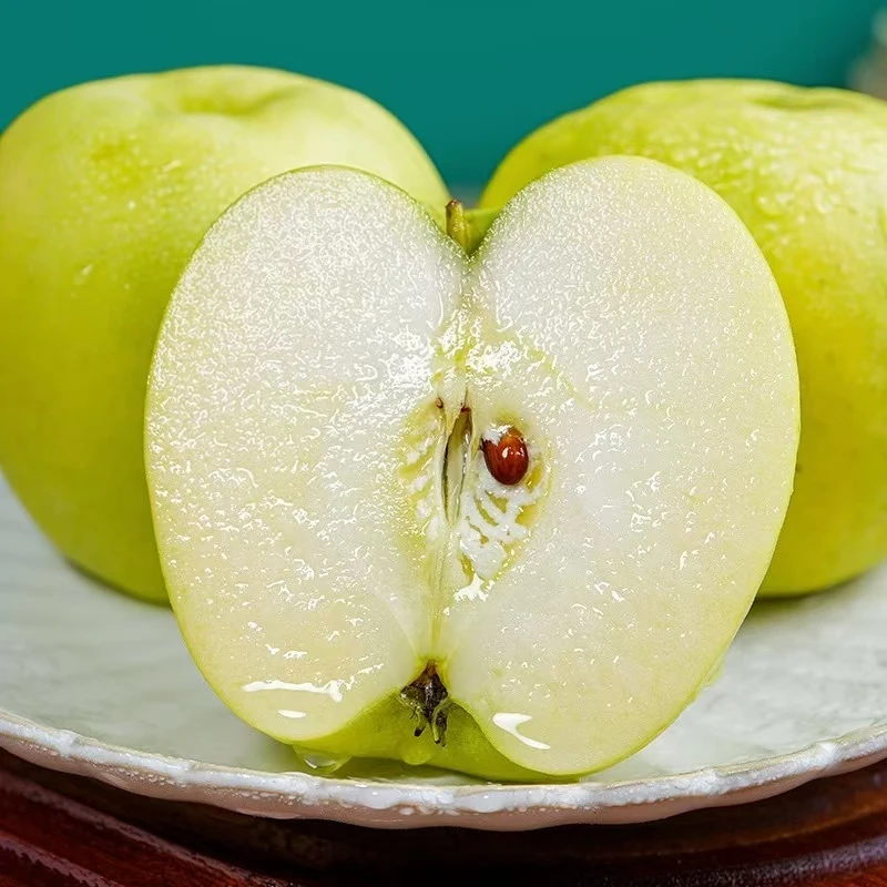 正宗瑞雪苹果纯甜脆甜玫瑰香味应季水果新鲜青苹果孕妇水果园直发