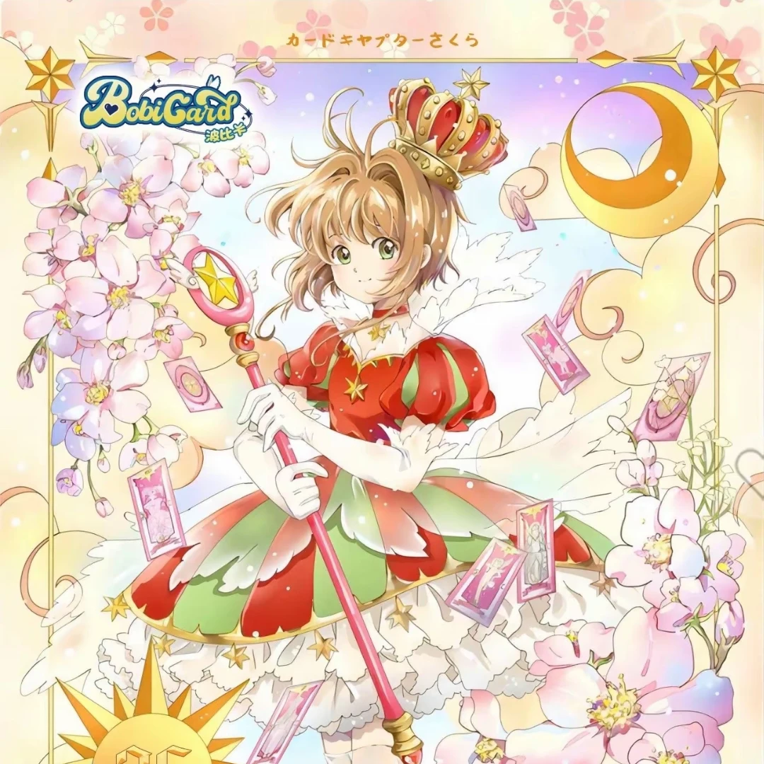 【拆包】波比卡魔卡少女樱二次元同人动漫拆卡潮玩纸质卡牌收藏卡