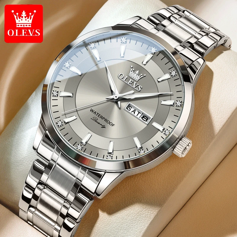 欧利时手表男士男款推荐气质时尚潮流防水夜光百搭2025新款石英表