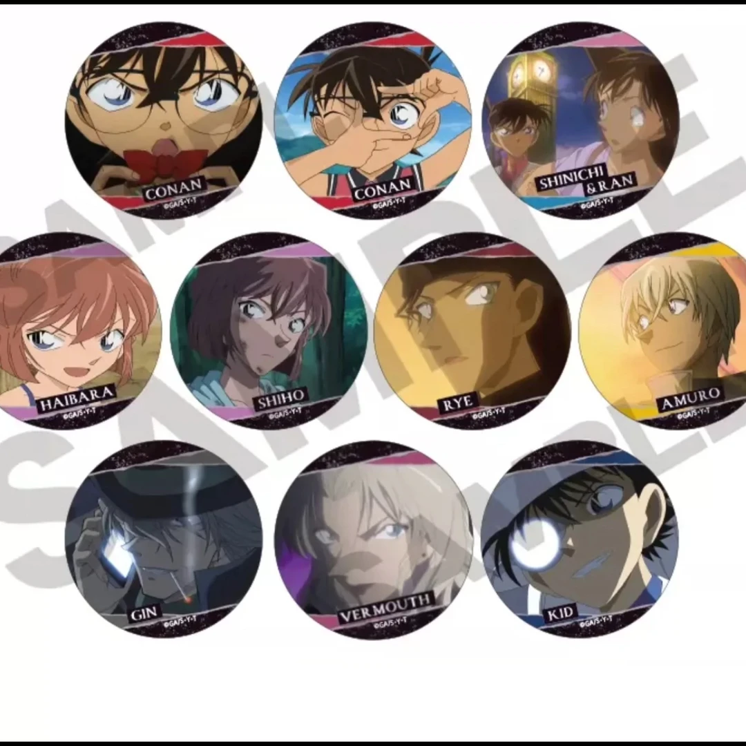 名侦探柯南TV场面吧唧徽章一弹 二弹 三弹盲袋