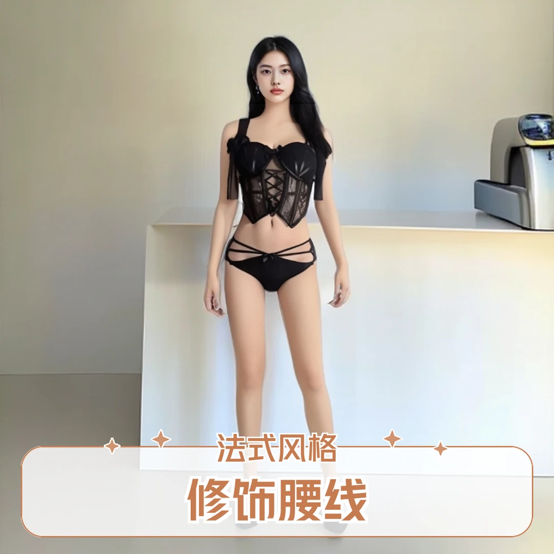纯欲性感半透蕾丝夏季诱惑火辣细带镂空薄款无痕少女女士冰丝内裤