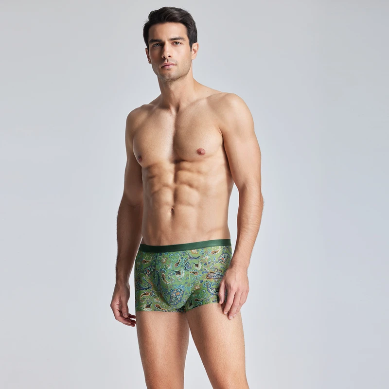 爱慕先生U-SPACE训练底裤夏季中腰内裤男士NS23K802