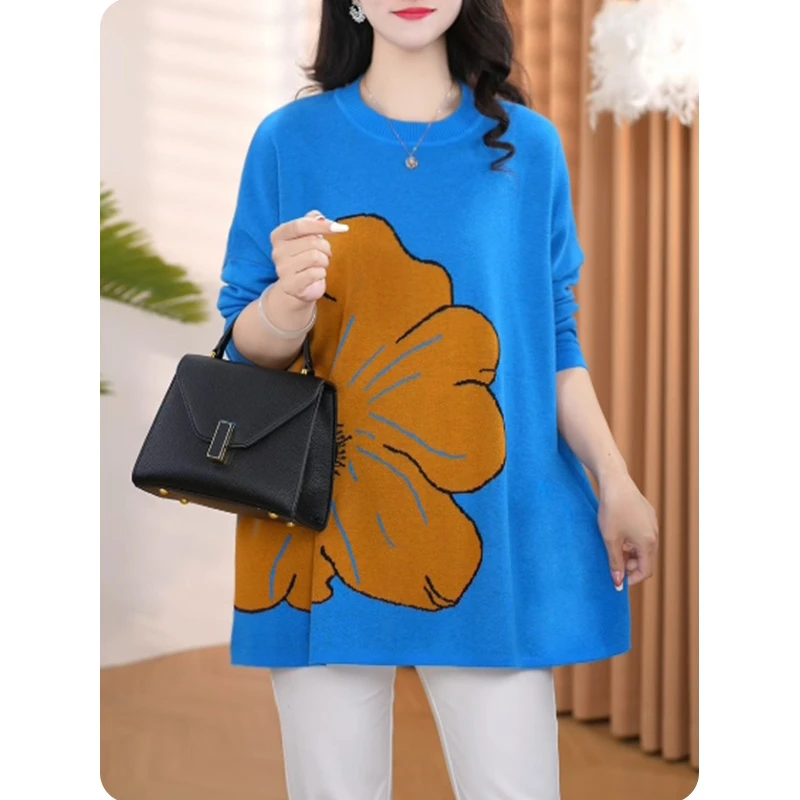 [ZS13]太/阳/花新品女士宽松显瘦上衣时尚休闲女装5S0124060-2