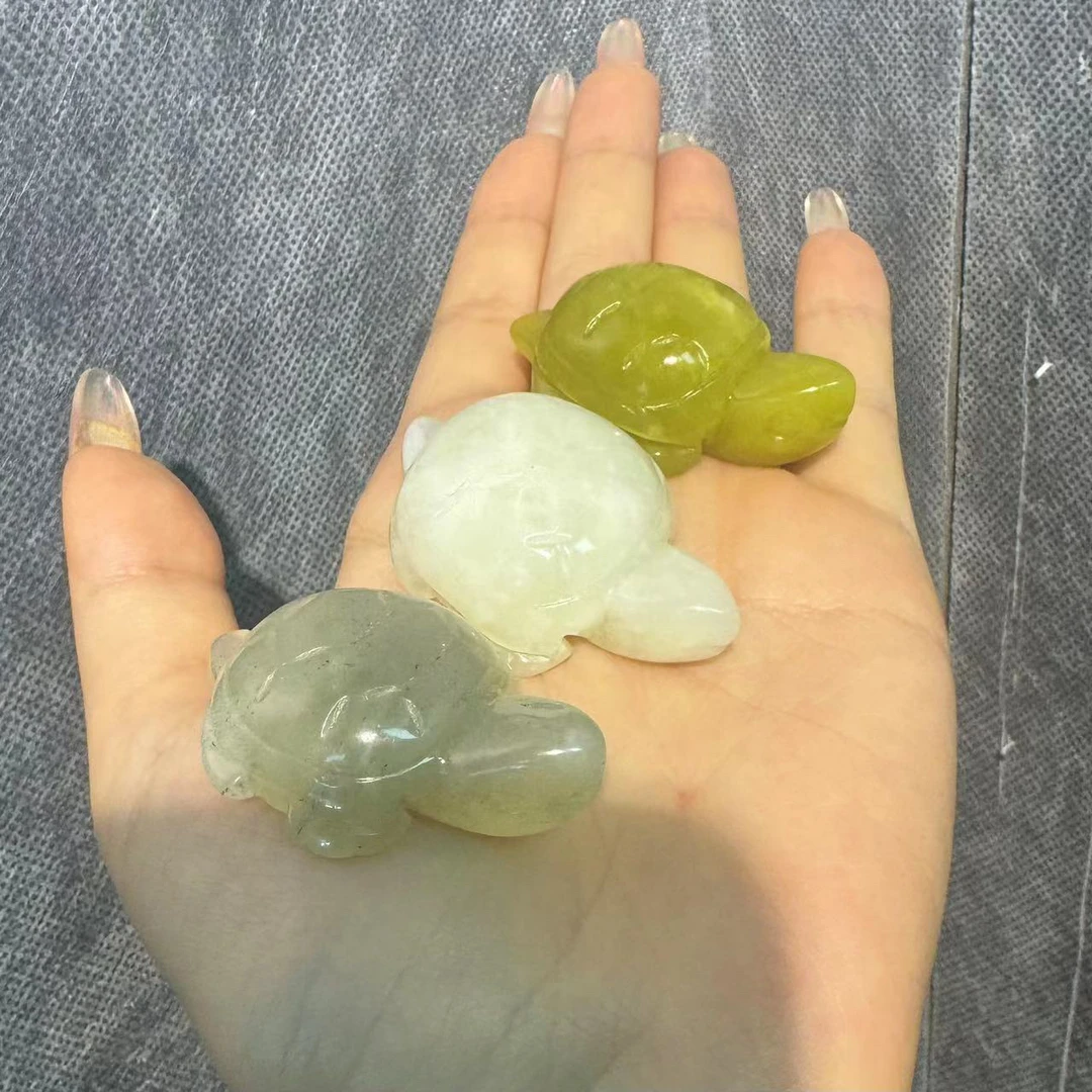 岫玉小乌龟      多样性发货 发一个