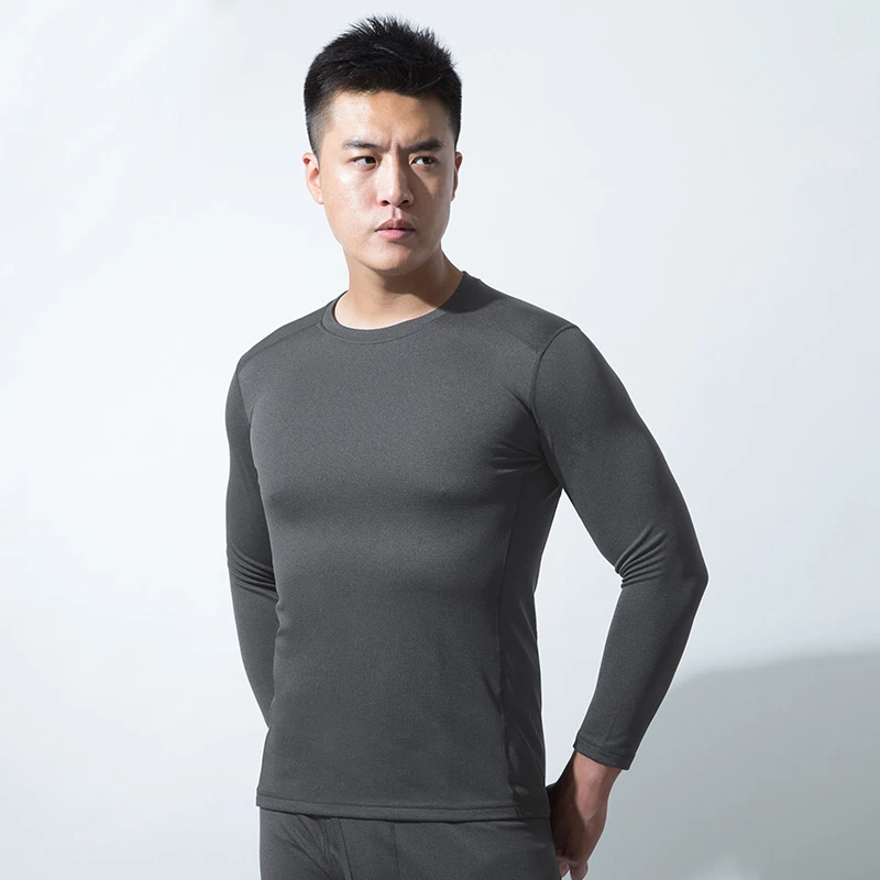 【龙牙】二代B1级速干功能长袖圆领衫男士打底衫秋衣修身速干上衣
