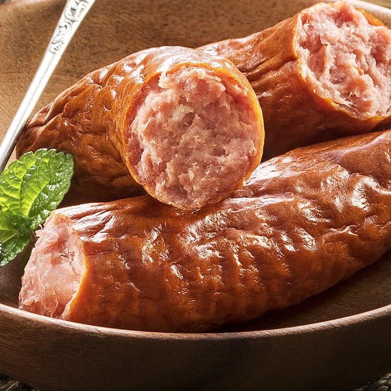 哈尔滨红肠营养食用肠东北风味红肠哈尔滨果木熏烤红肠500g/袋