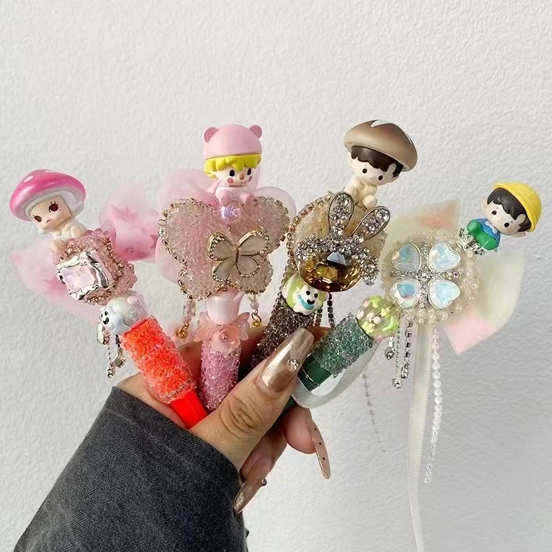 正版萌粒转转笔带笔芯（随机款）