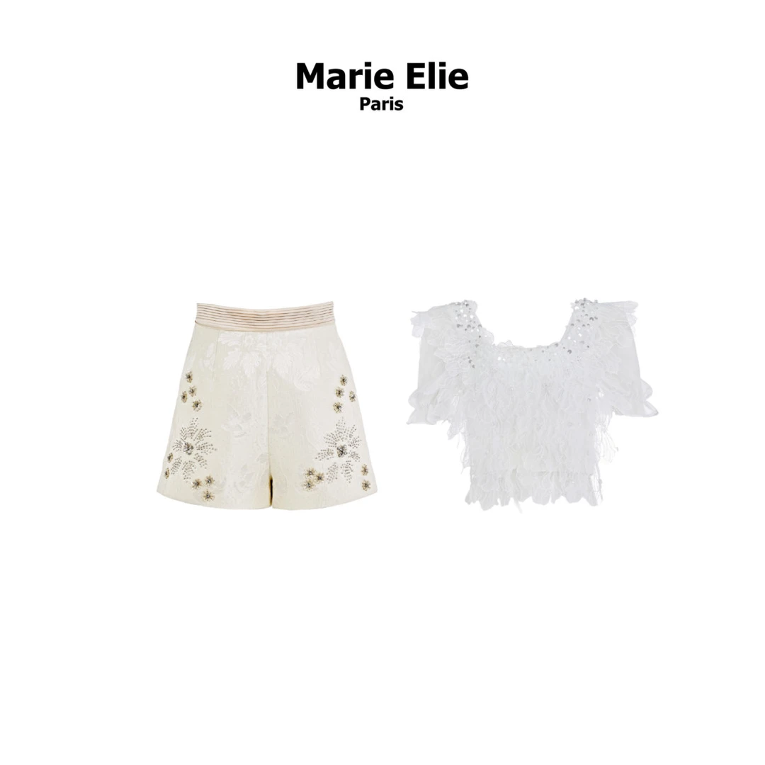 Marie Elie · 【ME】【爆款买买买】钰莹绾雪半裙上衣EAD11R02520