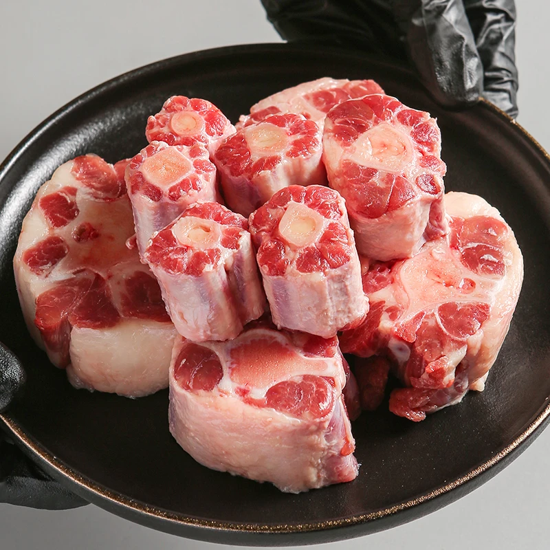 【大麦吉】澳洲安格斯谷饲原切牛尾骨炖汤牛肉团购2斤