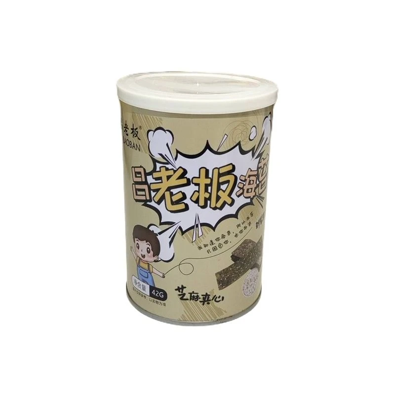 吕老板芝麻夹心海苔42g