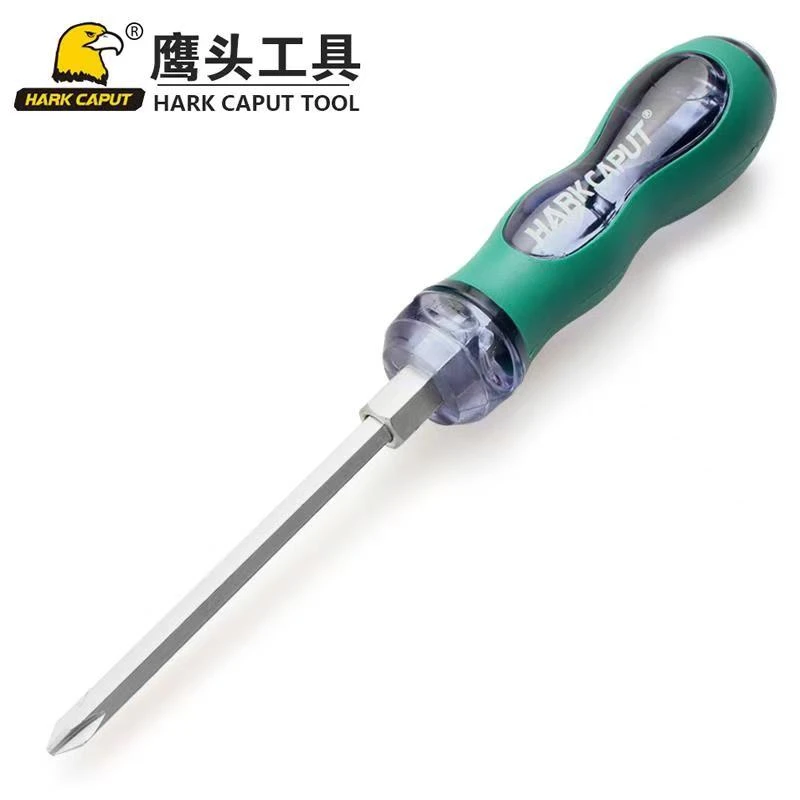 鹰头多用螺丝刀德国品可敲工具方杆螺丝批十一字起子装磁性改锥
