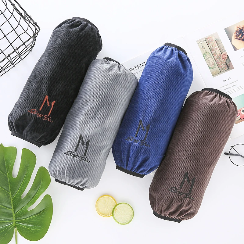 袖套男2025新款秋冬季长款工作防脏套袖羽绒服专用干活宽松护袖女