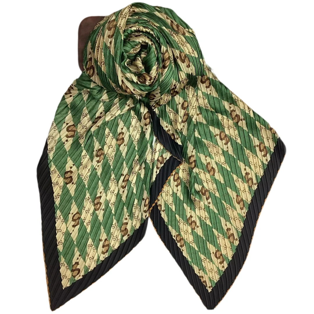 100新款百搭杭州丝绸丝巾90*200#5103