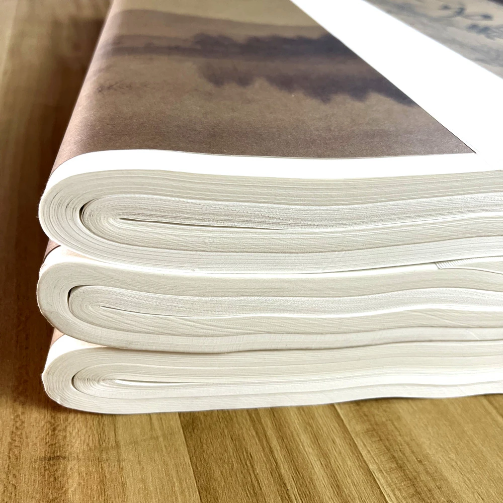 传文非遗特厚创作版生宣书法国画写意草书行书装裱参展作品