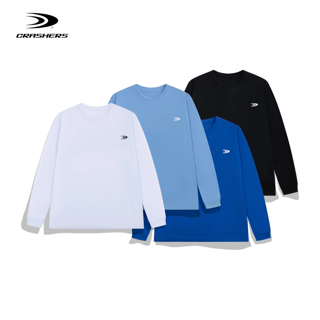 2024年新款运动健身打球训练衣投蓝T恤速干衣长袖打底衫速干