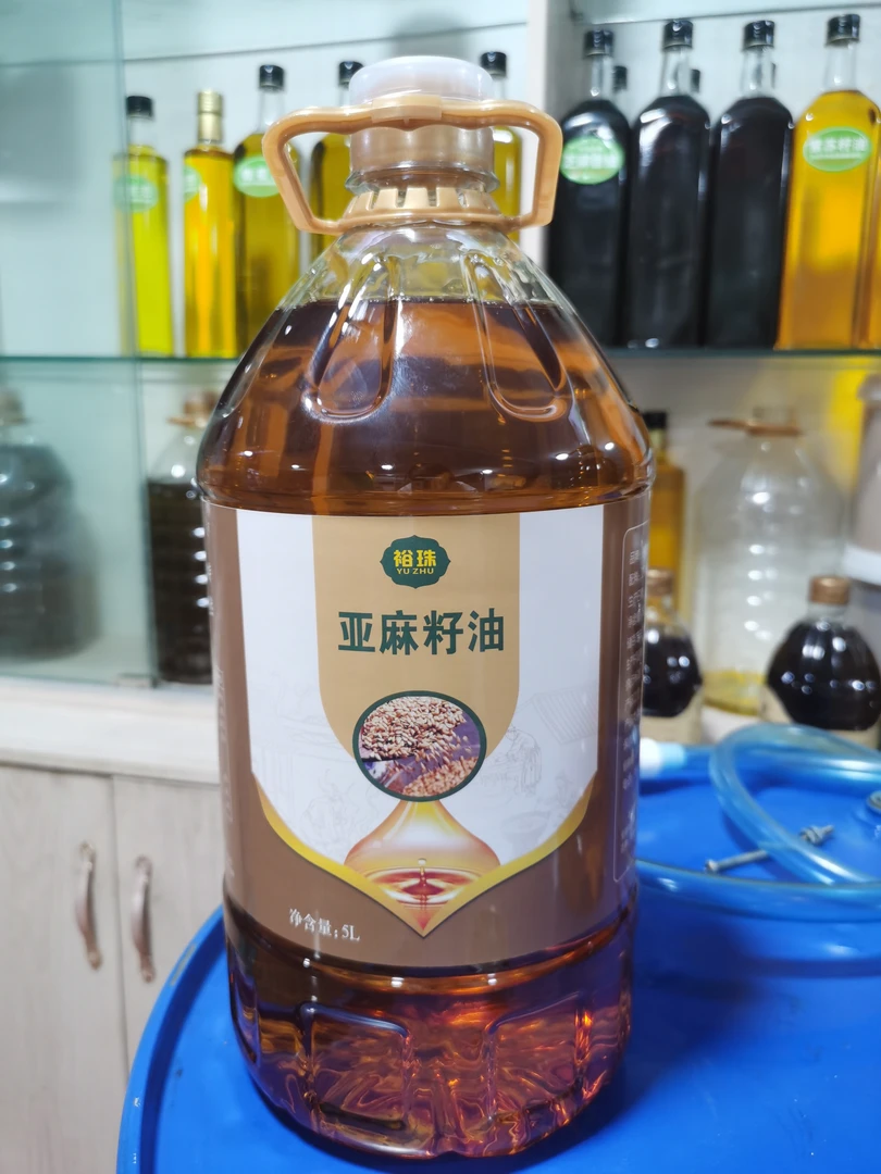 冷榨 纯亚麻籽油 原汁原味（可代加工）