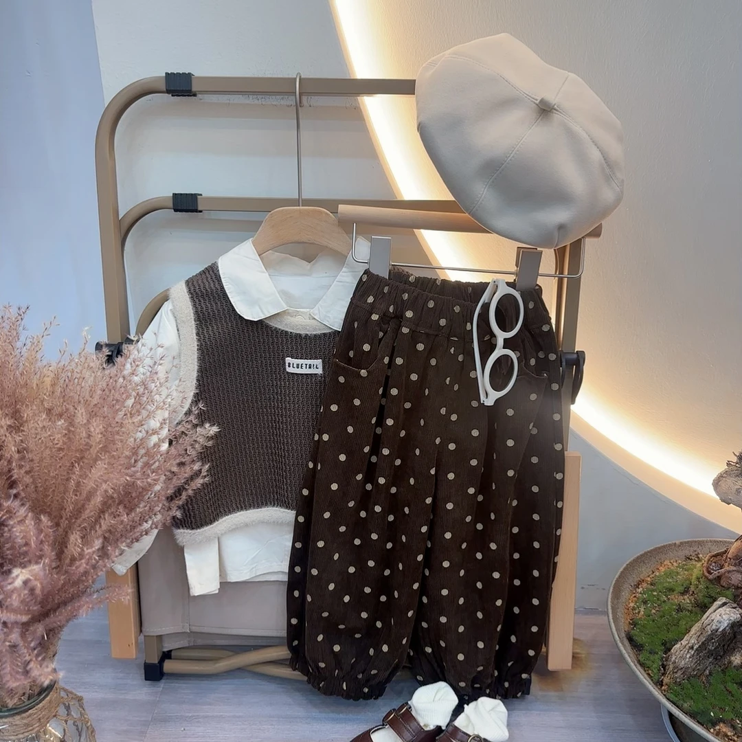 女童2024春秋新款时尚潮流套装