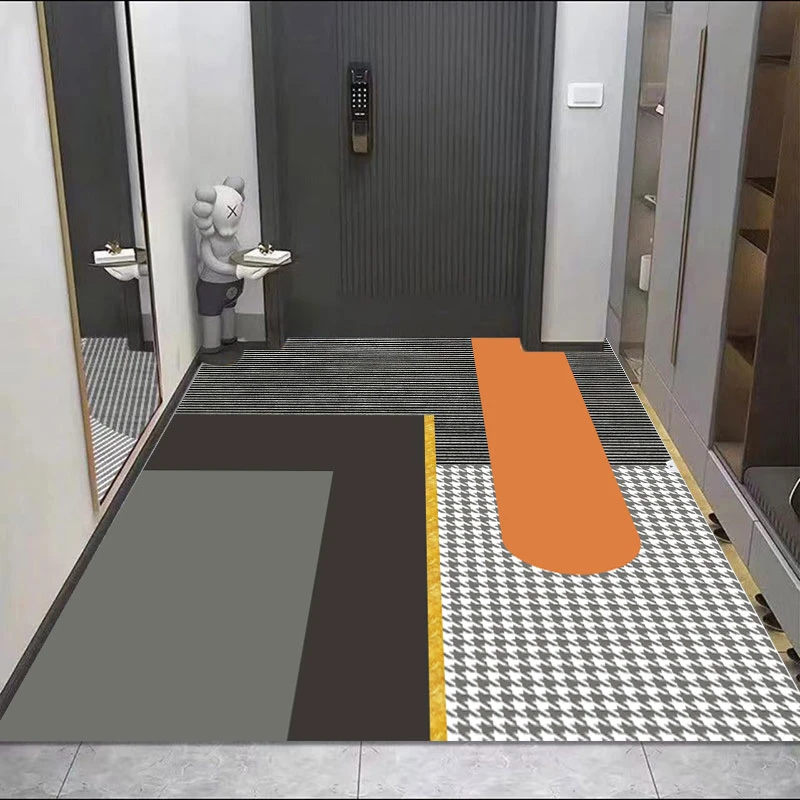 【防滑橡胶底】硅藻入户门地垫进门脚垫家用卧室门口垫子可裁剪门垫