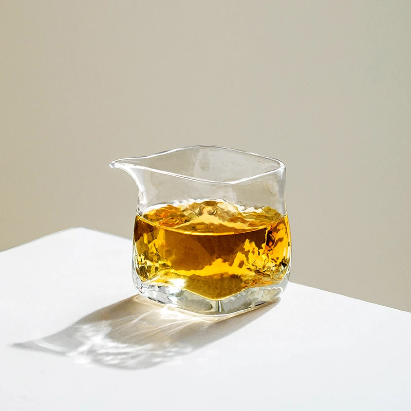 赞朴耐热玻璃公道杯加厚耐热分茶器茶海家用高档中式创意功夫茶具