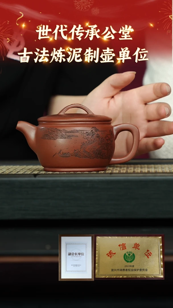 【闪购商品】紫砂茶壶58  陈婷老师专场  底槽青