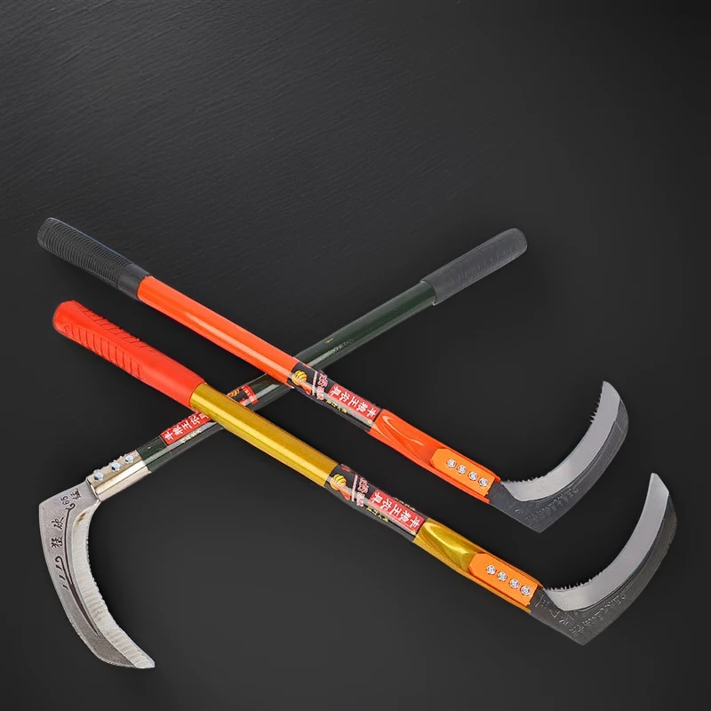 丰粮王锰钢月牙镰刀农用神器割草割麦丰粮王螺丝家用实用割玉米