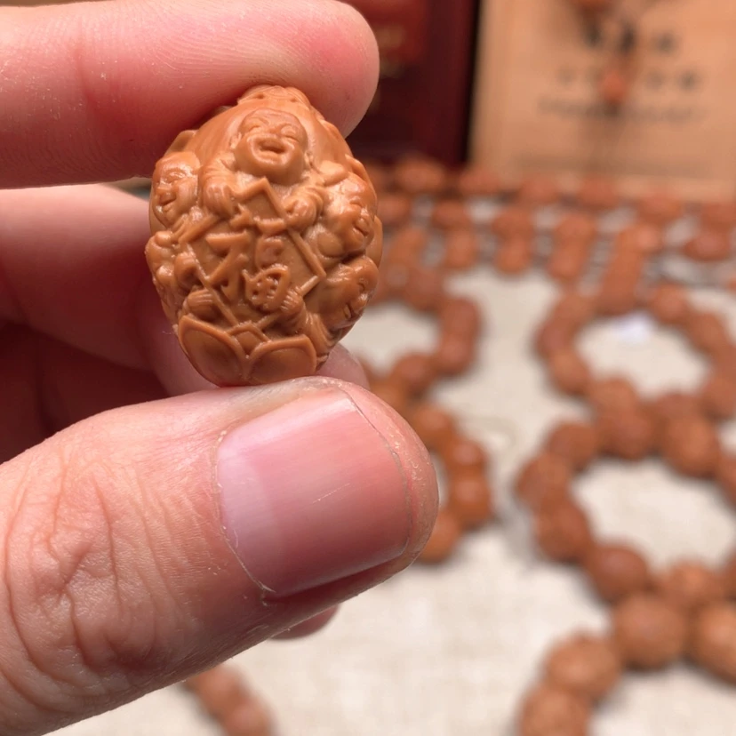 【闪购商品】橄榄核吊坠小*白