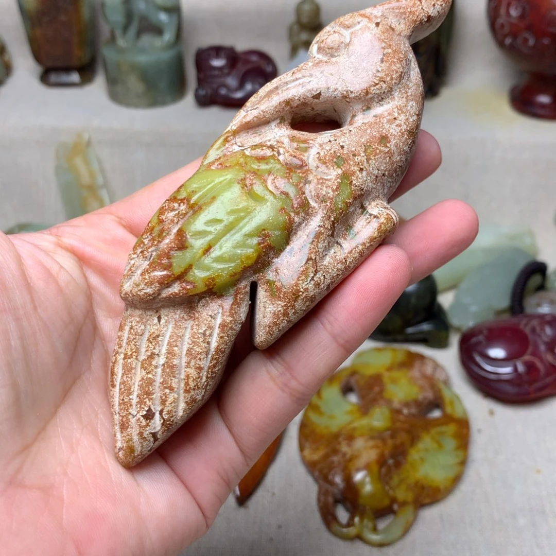 白玉菩提吊坠挂件20