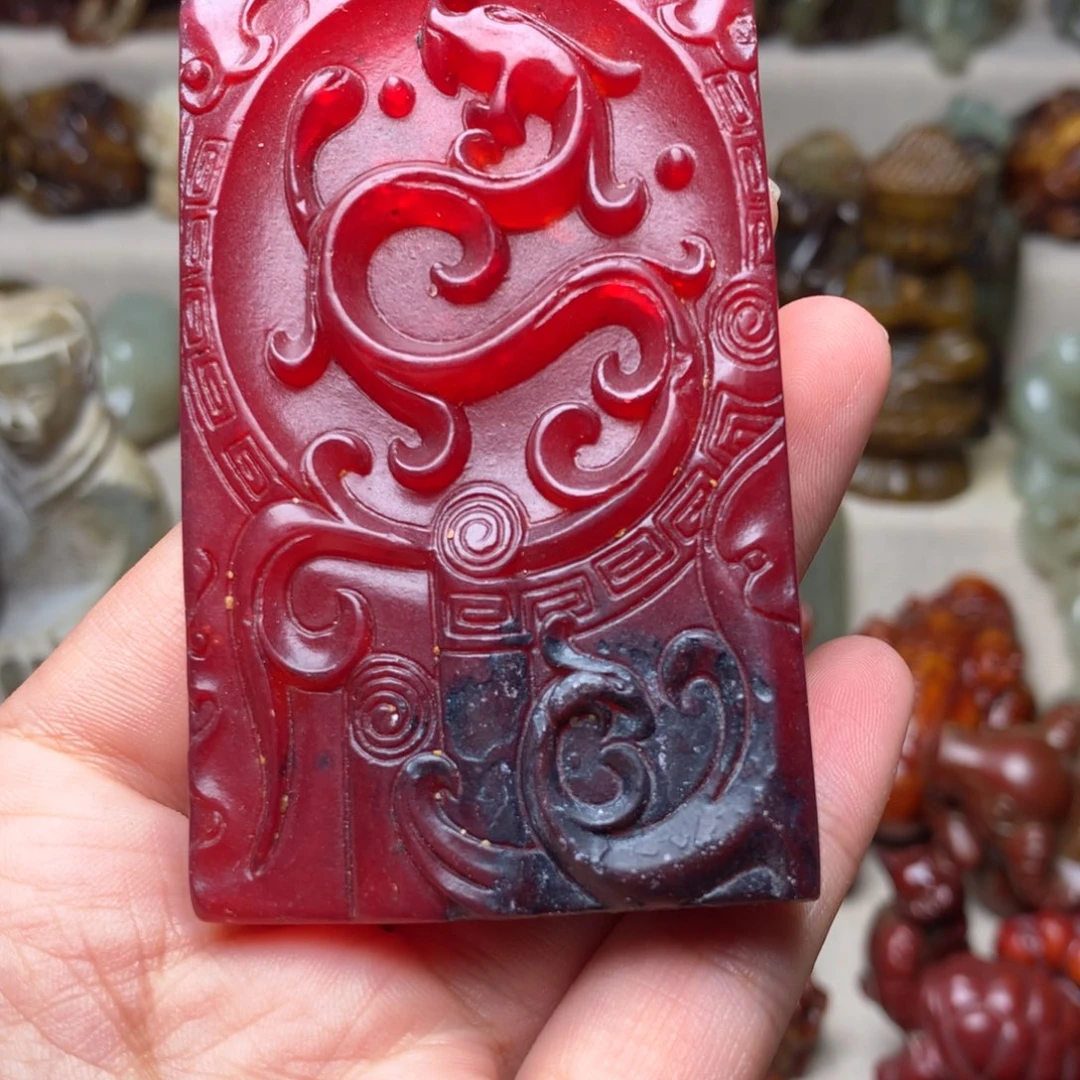 白玉菩提吊坠挂件116