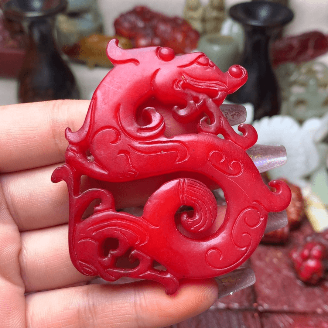 白玉菩提吊坠挂件24