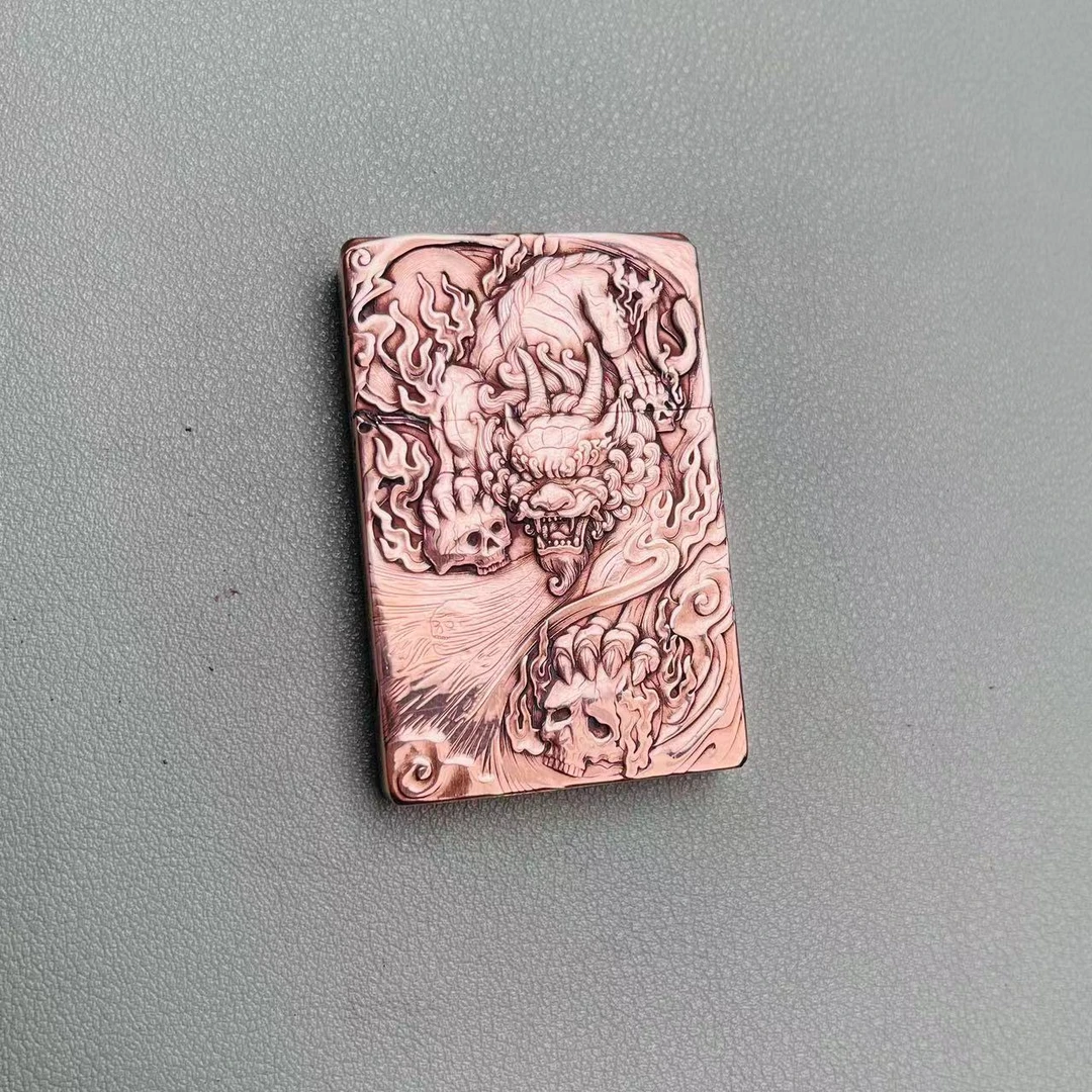 帕伽尼 紫铜 天禄貔貅  3500  打火机