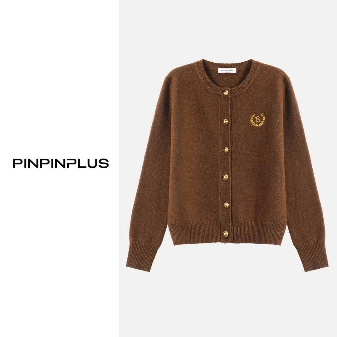 「PINPINPLUS」秋冬时尚热力感毛织外套3D11501KP