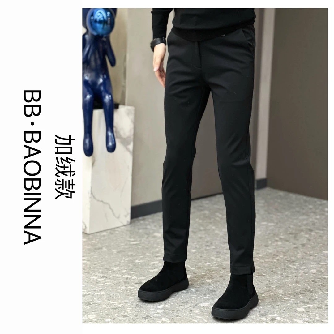小野· 男装 | 加绒 "立体剪裁" 时尚百搭舒适休闲裤 2082