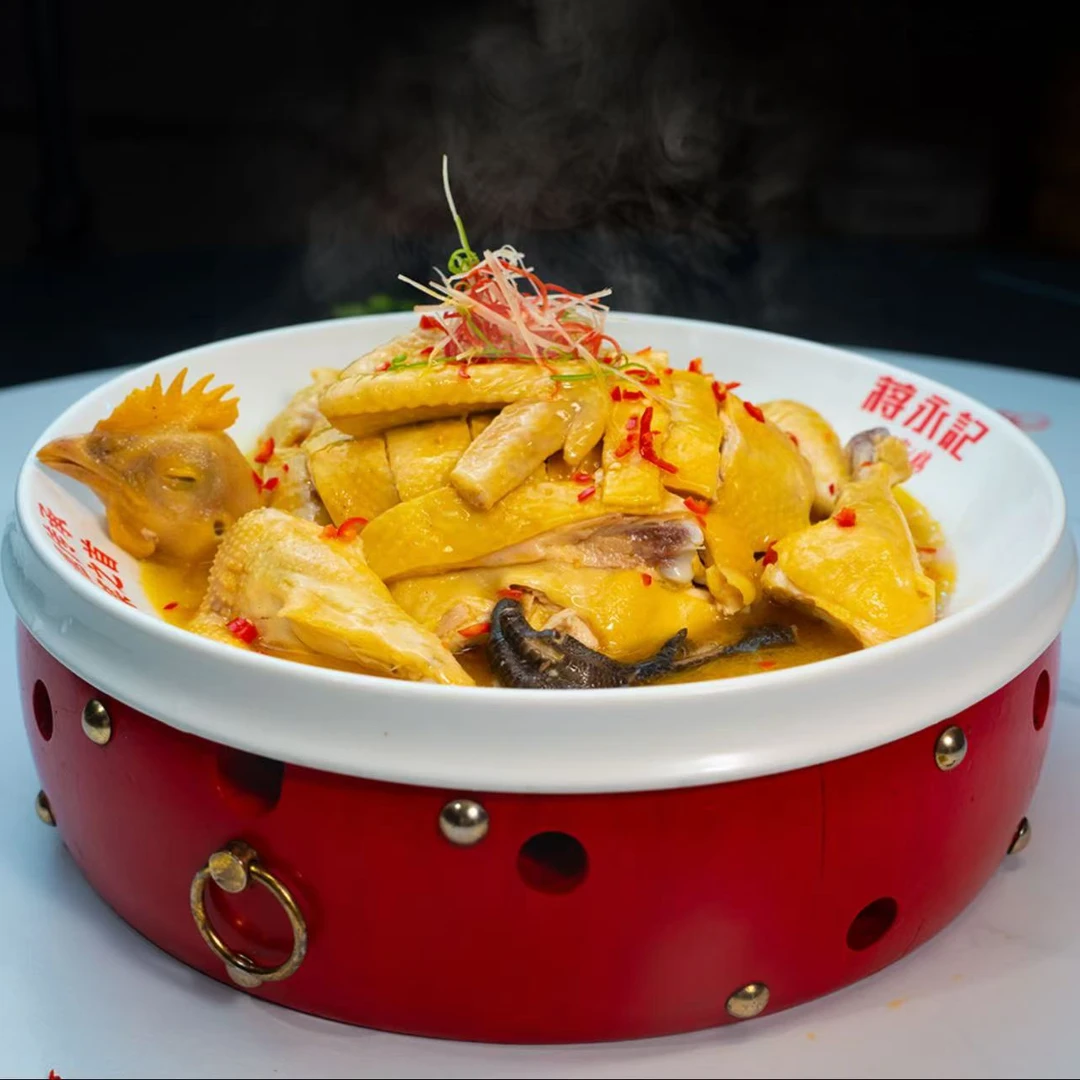 【军哥专属】蒋永记东安鸡永州非遗湘菜永州特产酸辣加热即食包邮