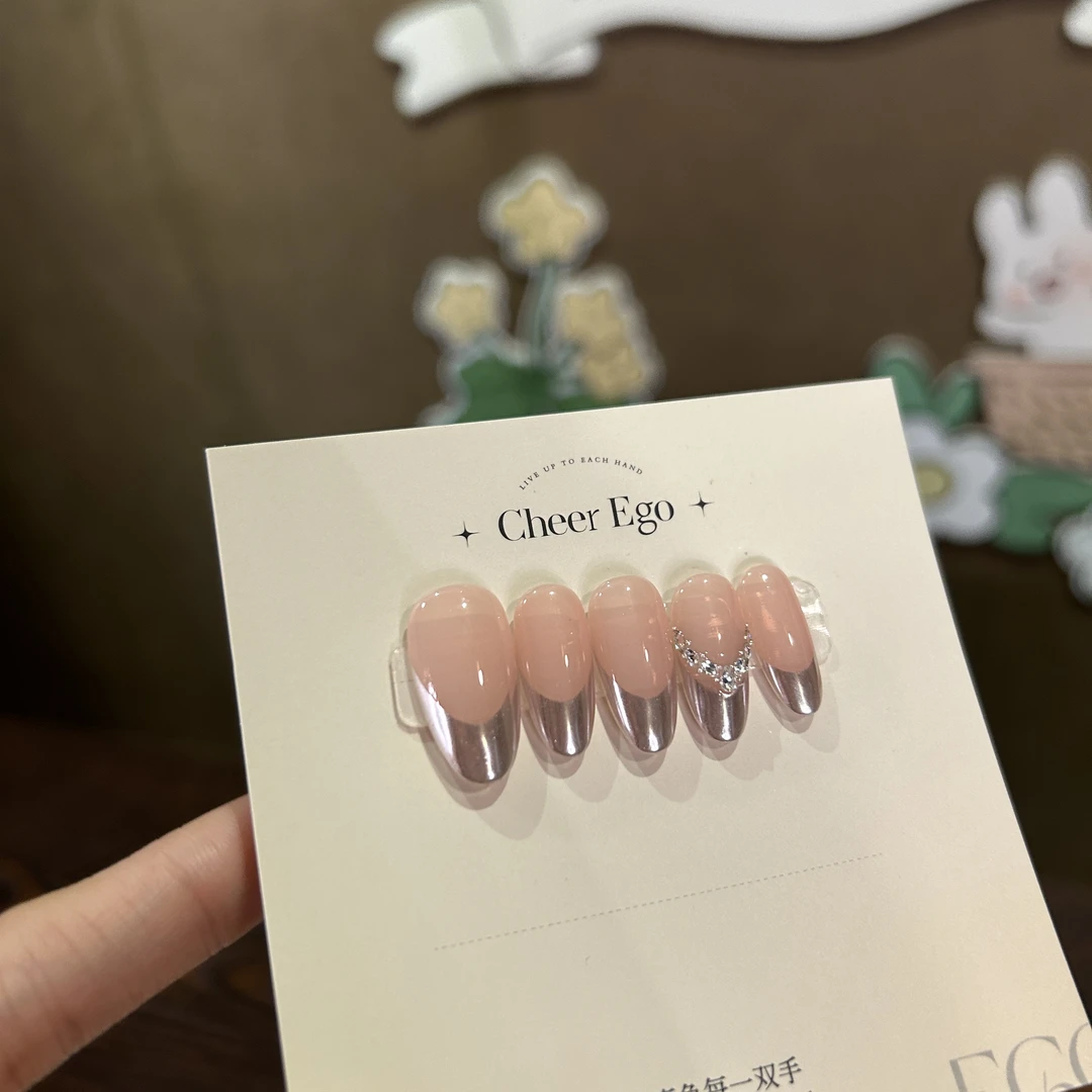 【晚安】Cheer-ego纯手工镭射彩虹猫眼高品质穿戴甲C221（预售）