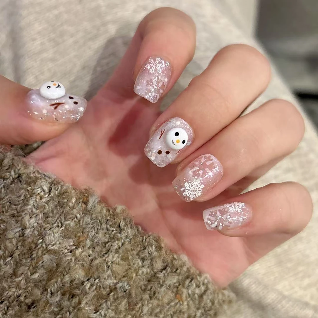 【小雪人】Cheer-ego纯手工夏日INS冰透高品质穿戴甲C570（预售）