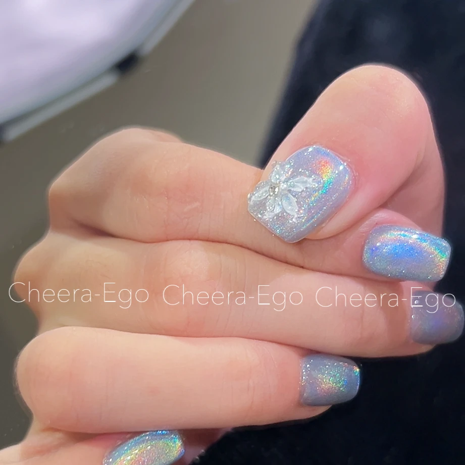 【海底冰花】Cheer-ego纯手工高品质穿戴甲C278（预售）穿戴式