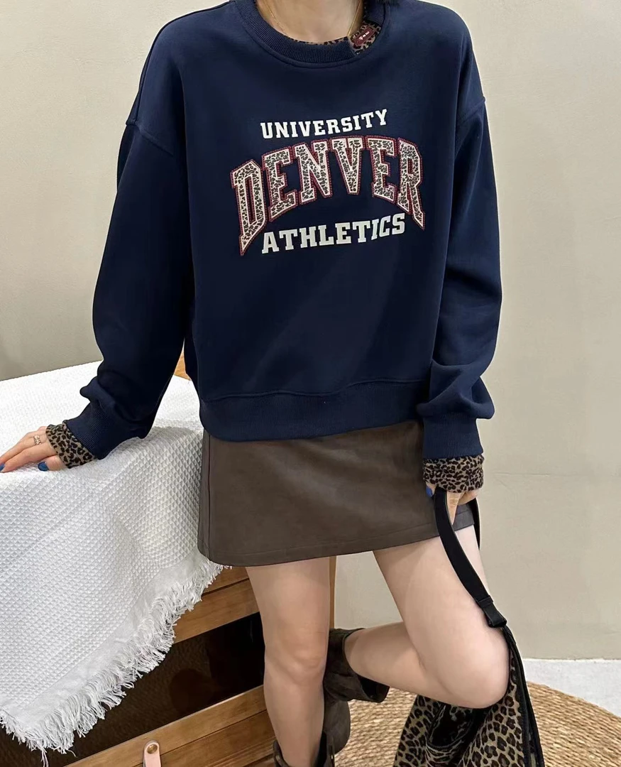 邹先生6779-30加绒加厚保暖卫衣假两件时尚