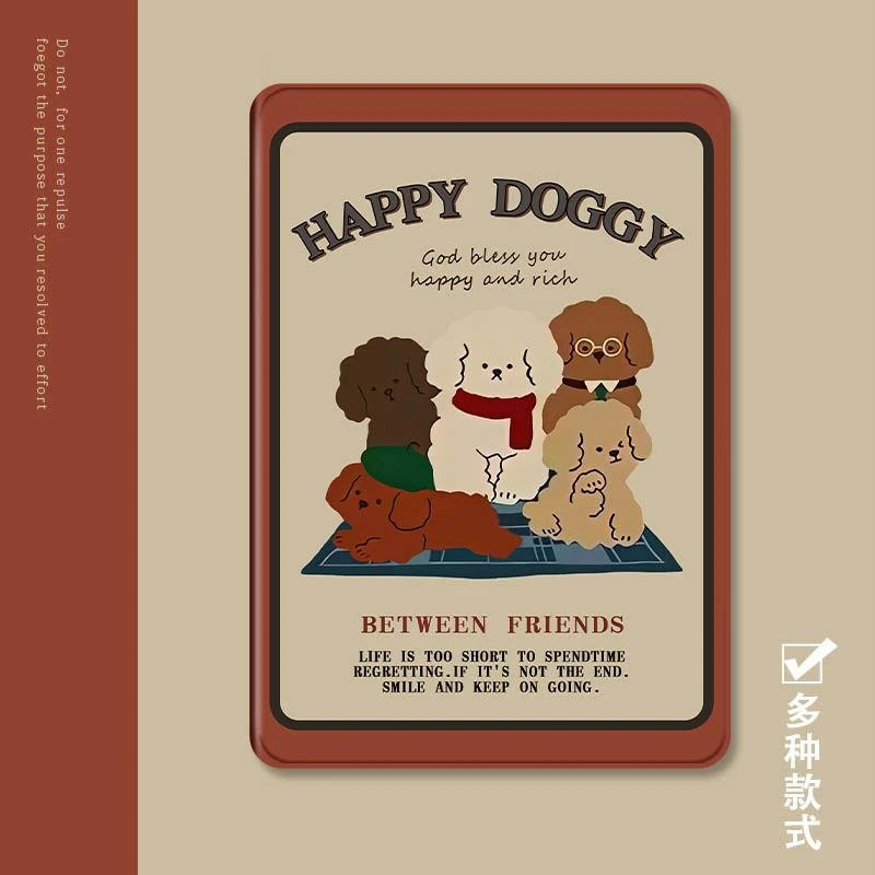 ipad6保护套7可爱苹果10.2平板壳笔槽9代mini6复古5air4防摔Pro11