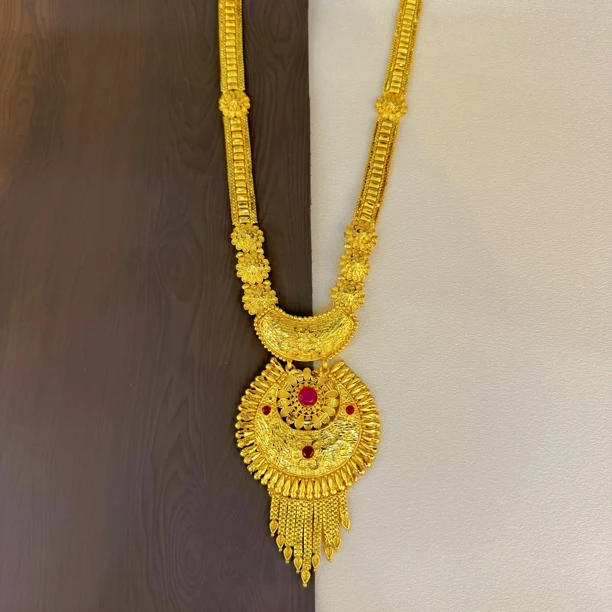 铜合金项链 迪露姿华丽名族风尼泊尔正品精美气质金色妈款复古