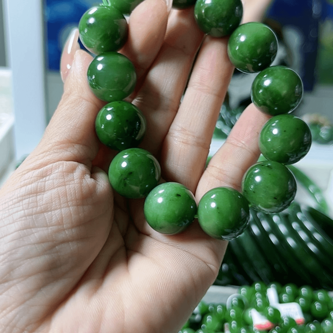 【闪购商品】和田玉（碧玉）手链未镶嵌16