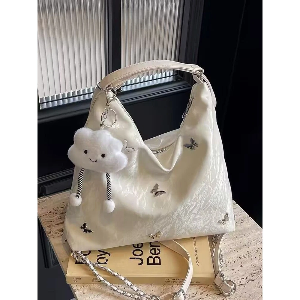 大容量包包女2024新款夏天高级感小众通勤托特包双肩单肩斜挎背包