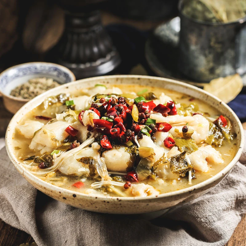 覃五爷 酸菜鱼调料300g*2袋 四川特色酸汤鱼酸菜调料酸汤底料