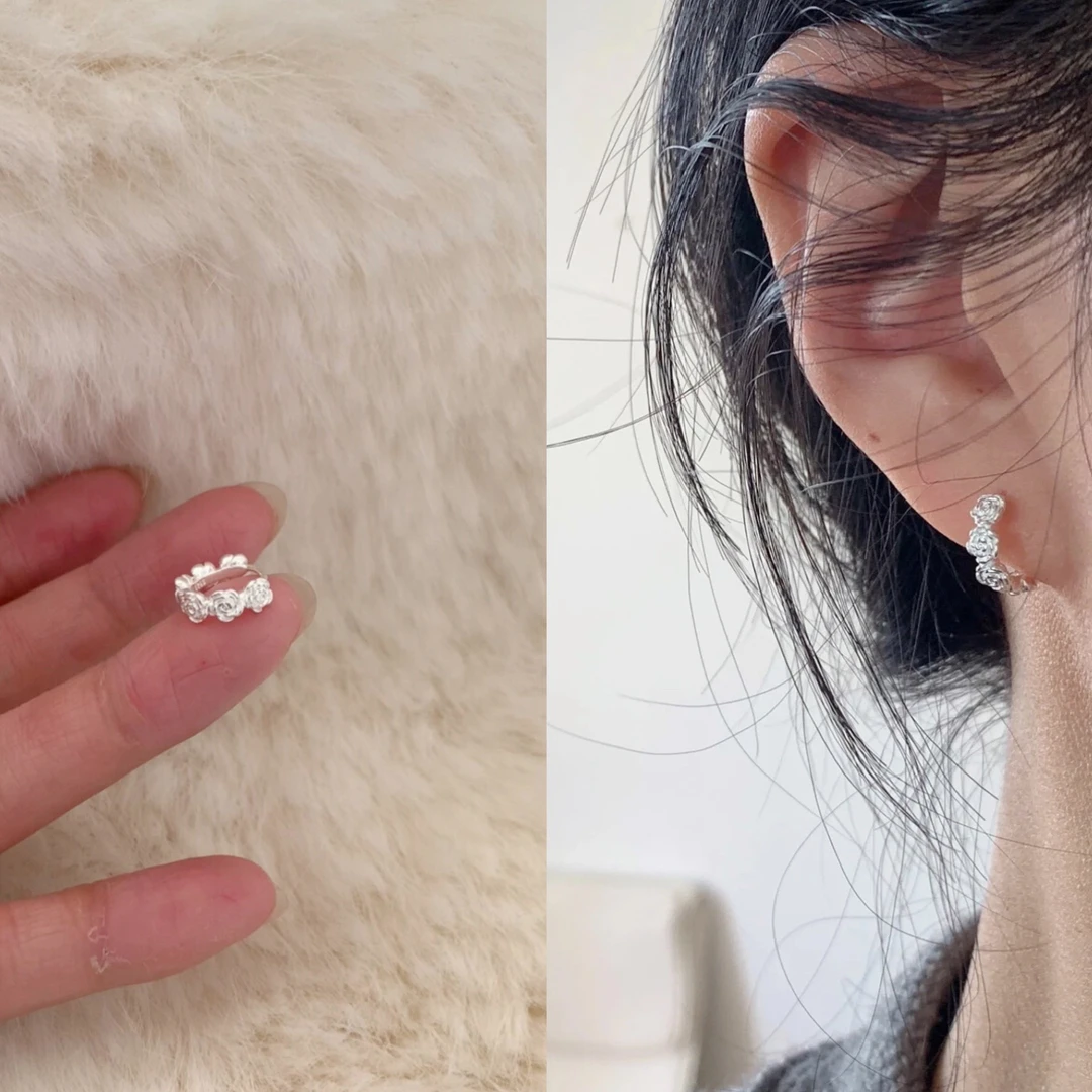 铜合金耳饰 韩国ins风简约耳扣