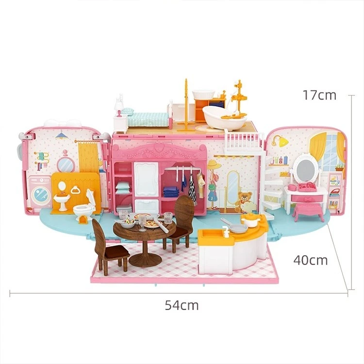 豪华孩子旅行房车生日礼物儿童早教学习玩具