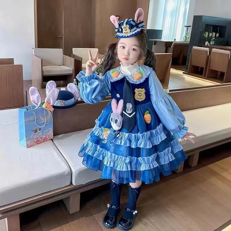 连衣裙儿童裙子童装女童公主裙春秋长袖连衣裙儿童裙子童装女童