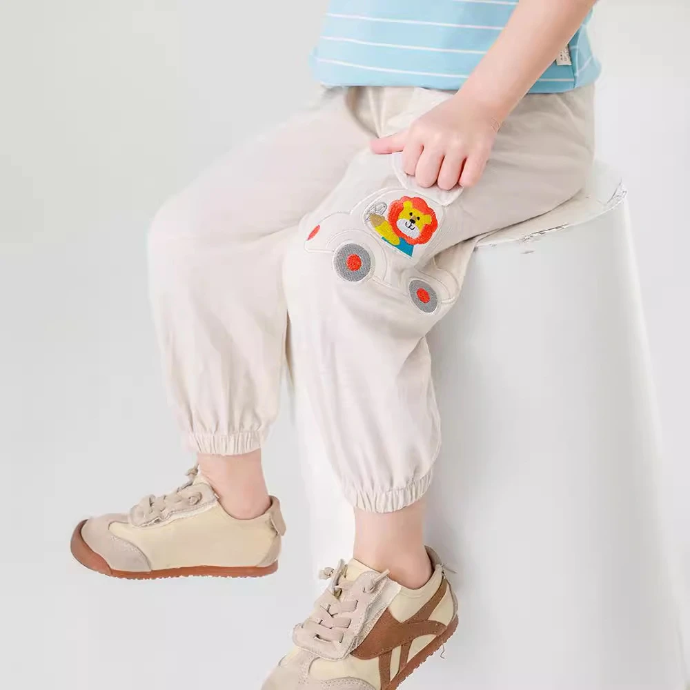 童装防蚊裤男童夏季薄款儿童裤子夏款纯棉中小童宝宝休闲裤潮韩版