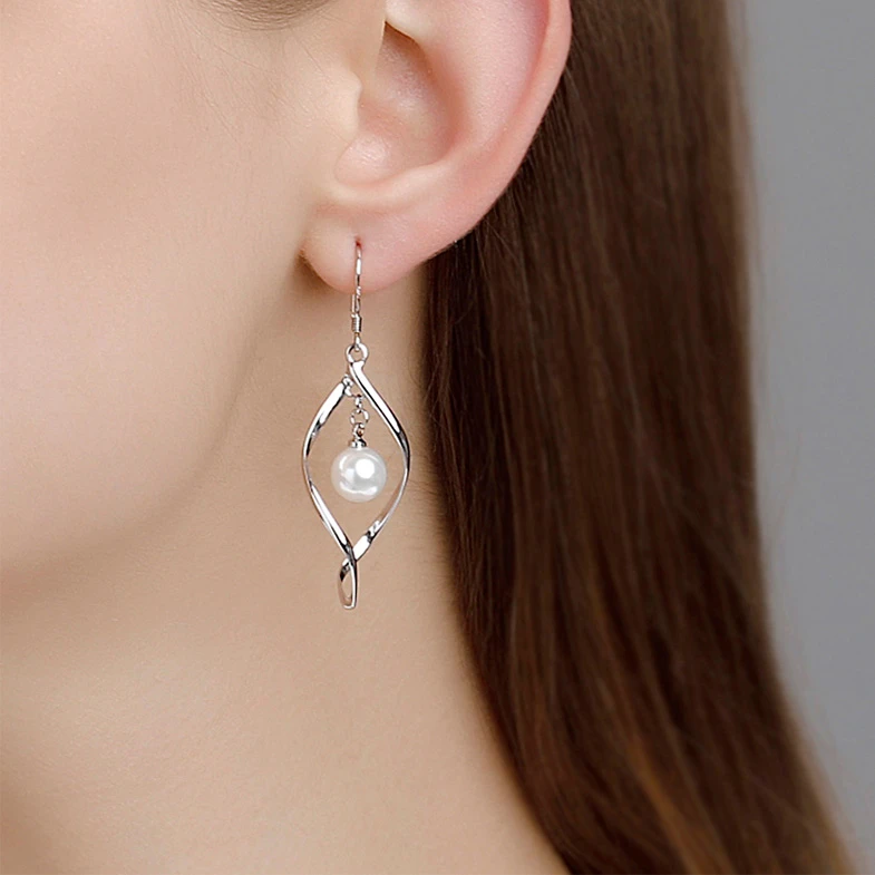 足银耳饰 999纯银耳环防过敏女长流苏耳钉时尚大气质轻奢百搭饰品