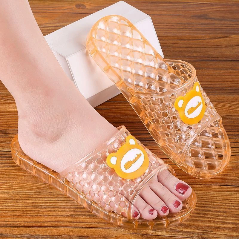 网红时尚夏季拖鞋女鞋外穿防滑拖鞋洗澡居家学生浴室防滑防臭拖鞋