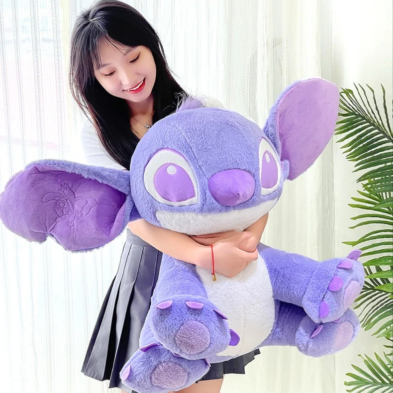 紫色史迪仔玩偶星际宝贝毛绒玩具娃娃男女生生日礼物高级感库洛米